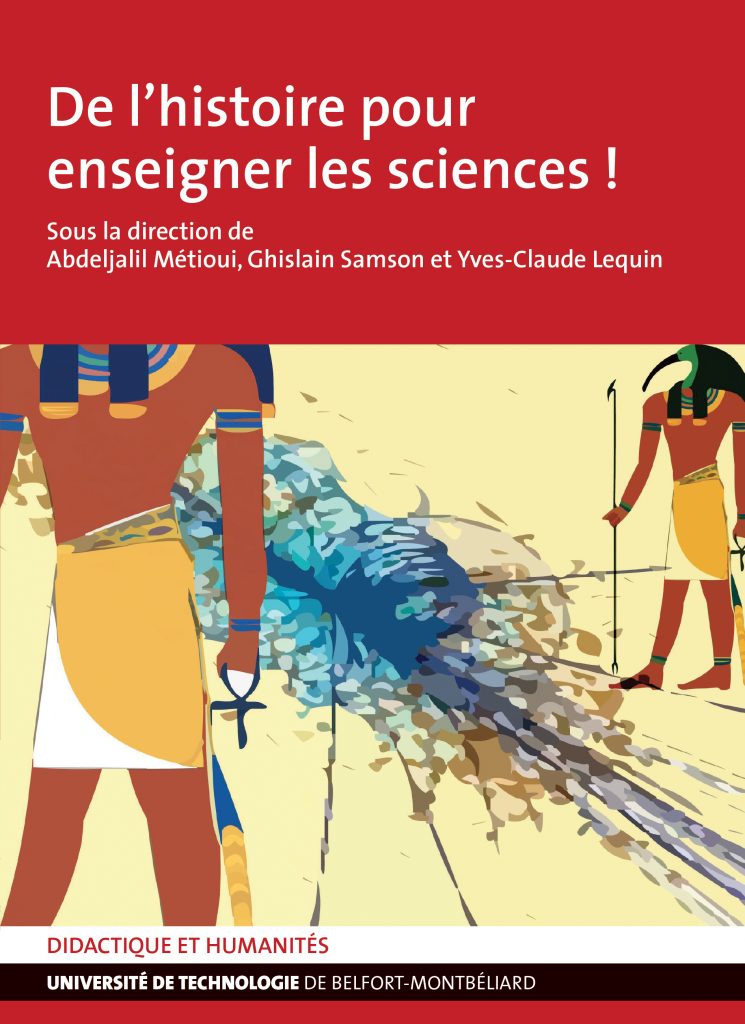 Couverture "De l'histoire pour enseigner les sciences !"