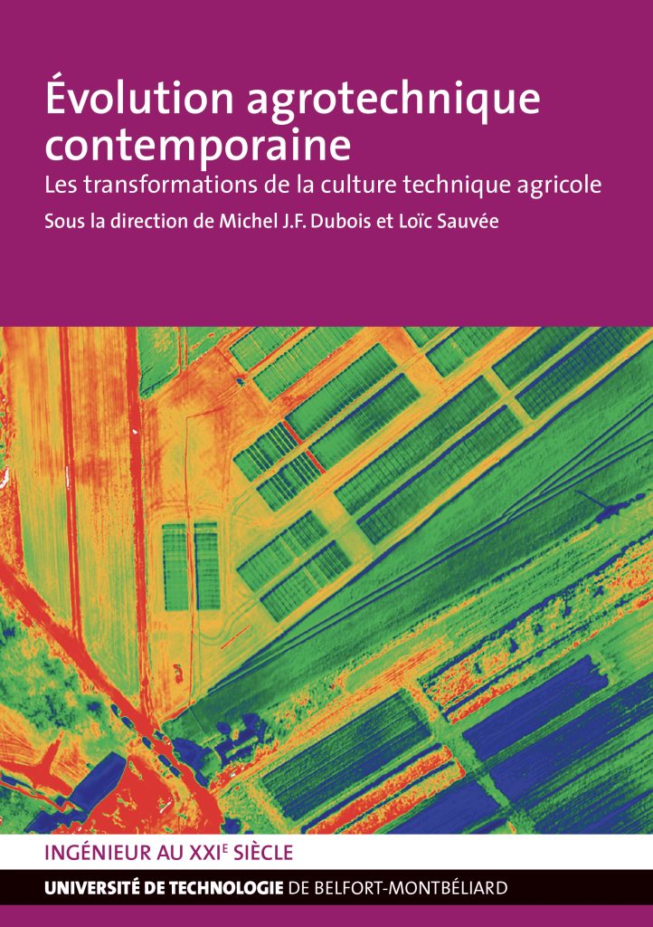 Couverture "Evolution agrotechnique contemporaine"