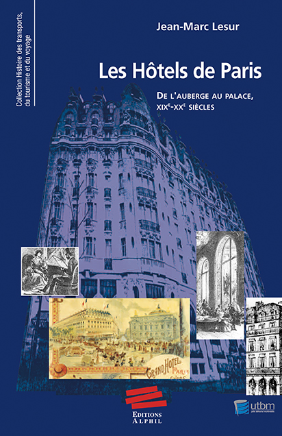 Couverture "Les hôtels de Paris"