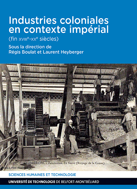 Couverture "Industrie coloniales en contexte impérial"