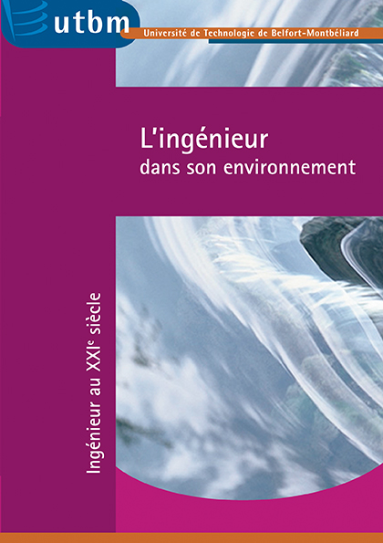 Couverture "L'ingénieur dans son environnement"