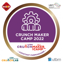 logo crunch maker camp 2022