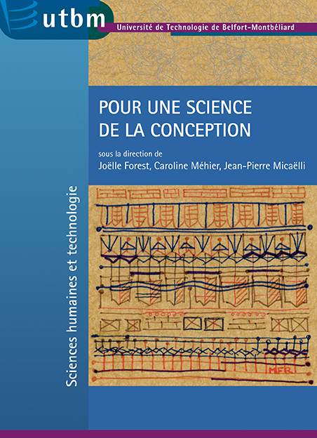 Couverture "Pour une science de la conception"