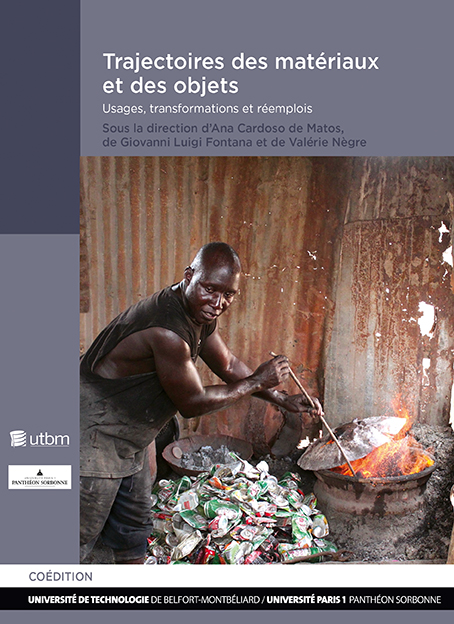 Couverture "trajectoires des matériaux et des objets"