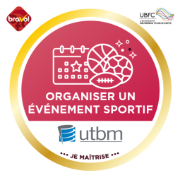 logo organiser un événement sportif