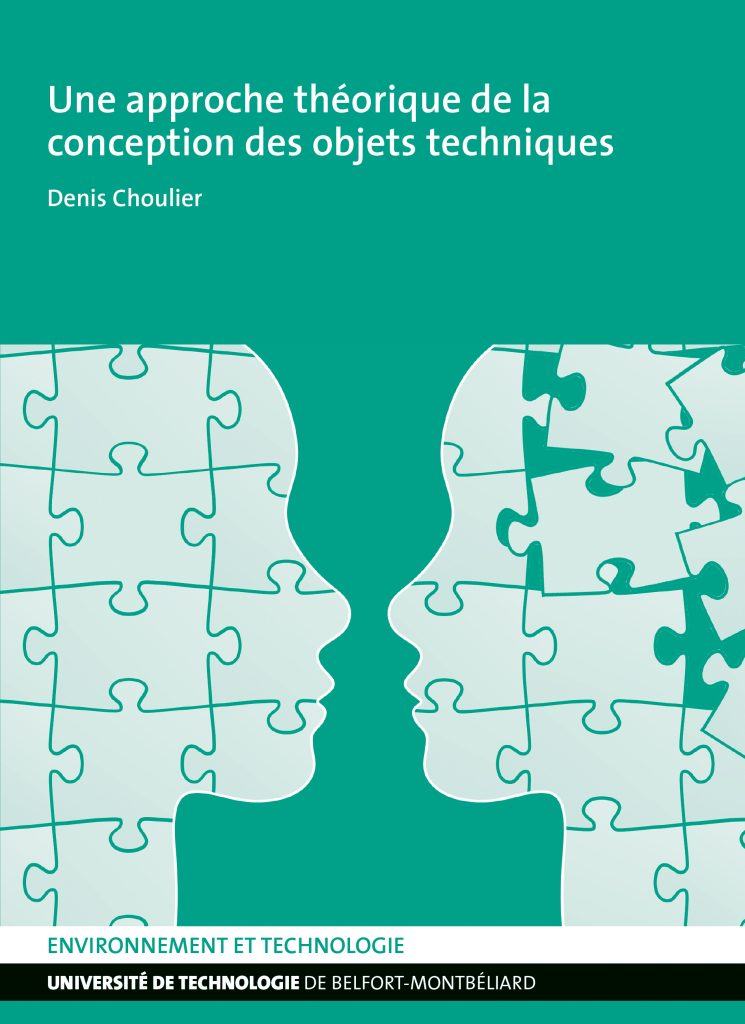 Couverture "Une approche théorique de la conception des objets techniques"