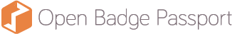 Logo open badge passport