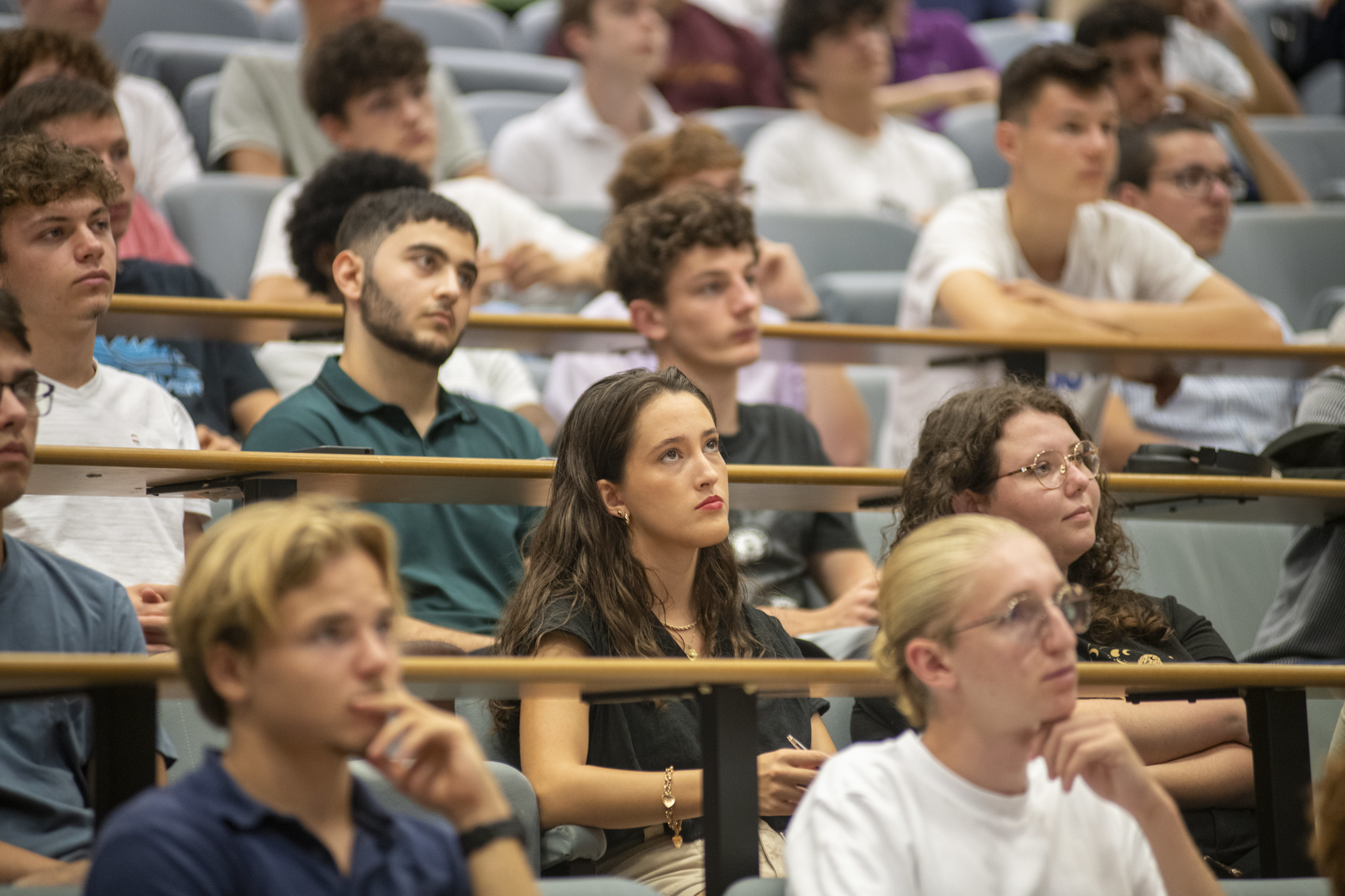 Etudiants en amphithéatre
